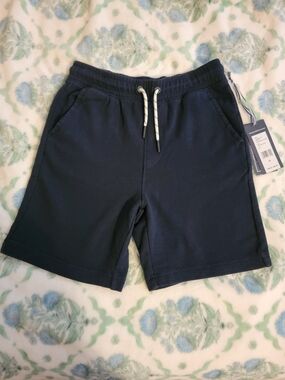 NWT Boys Youth Small 8/10 Navy Cotton Vineyard Vines Shorts